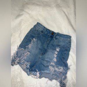 Jean shorts